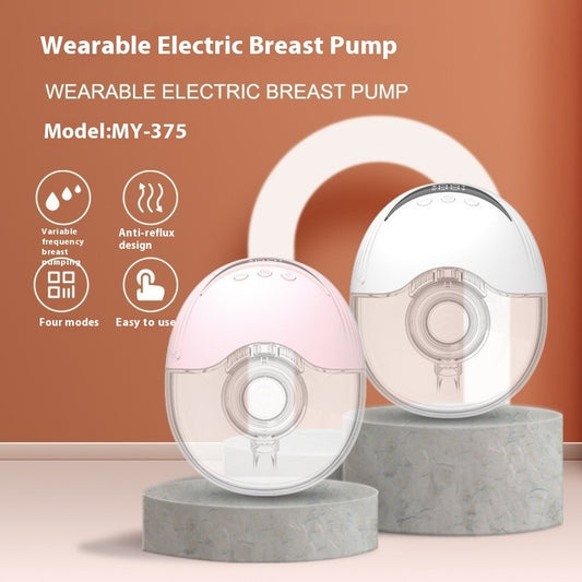 Hands free wearable breast pump