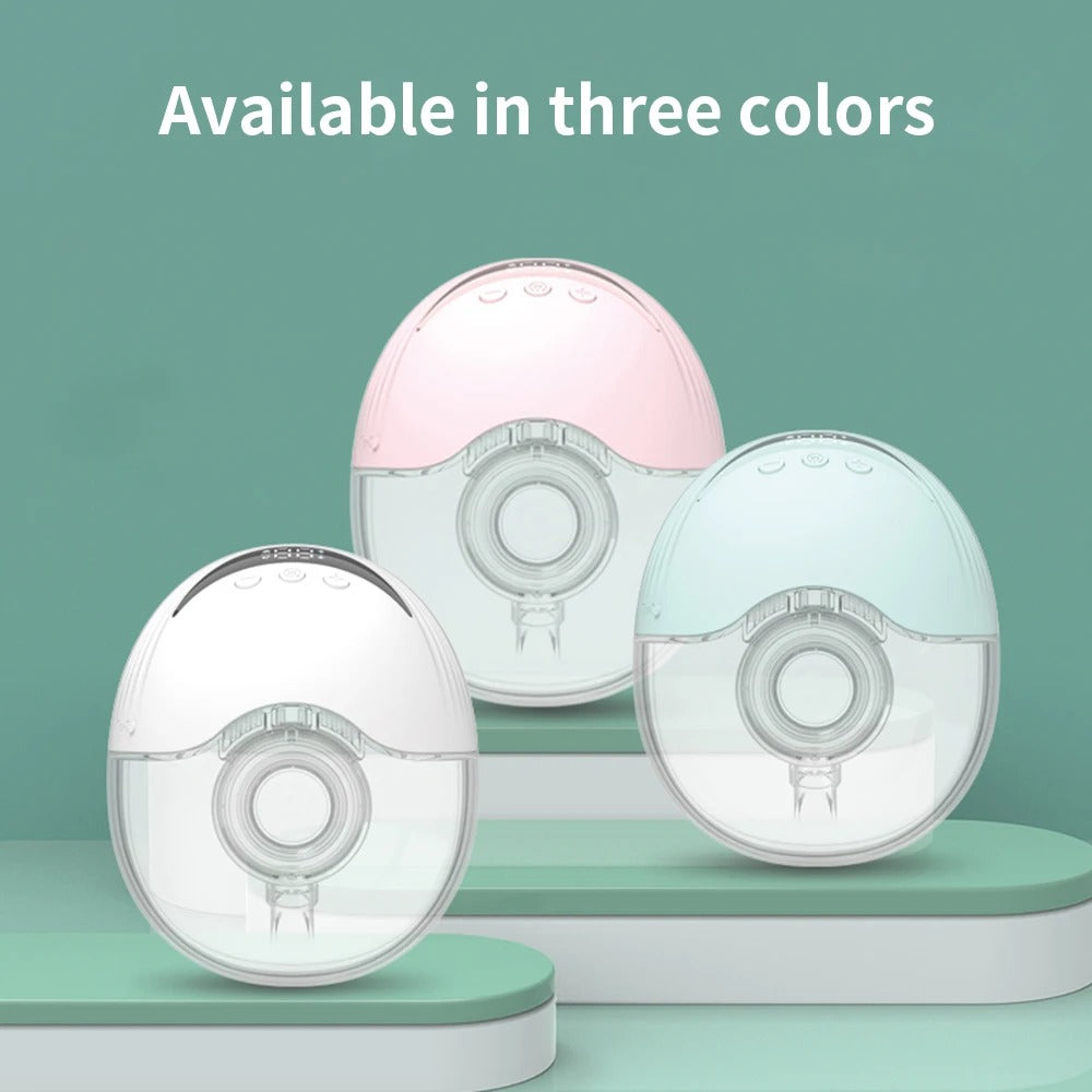 Hands free wearable breast pump
