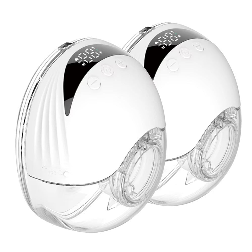 Hands free wearable breast pump
