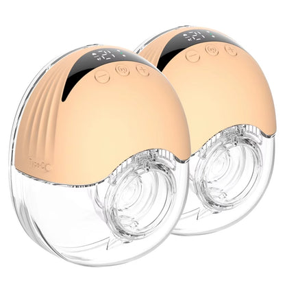 Hands free wearable breast pump